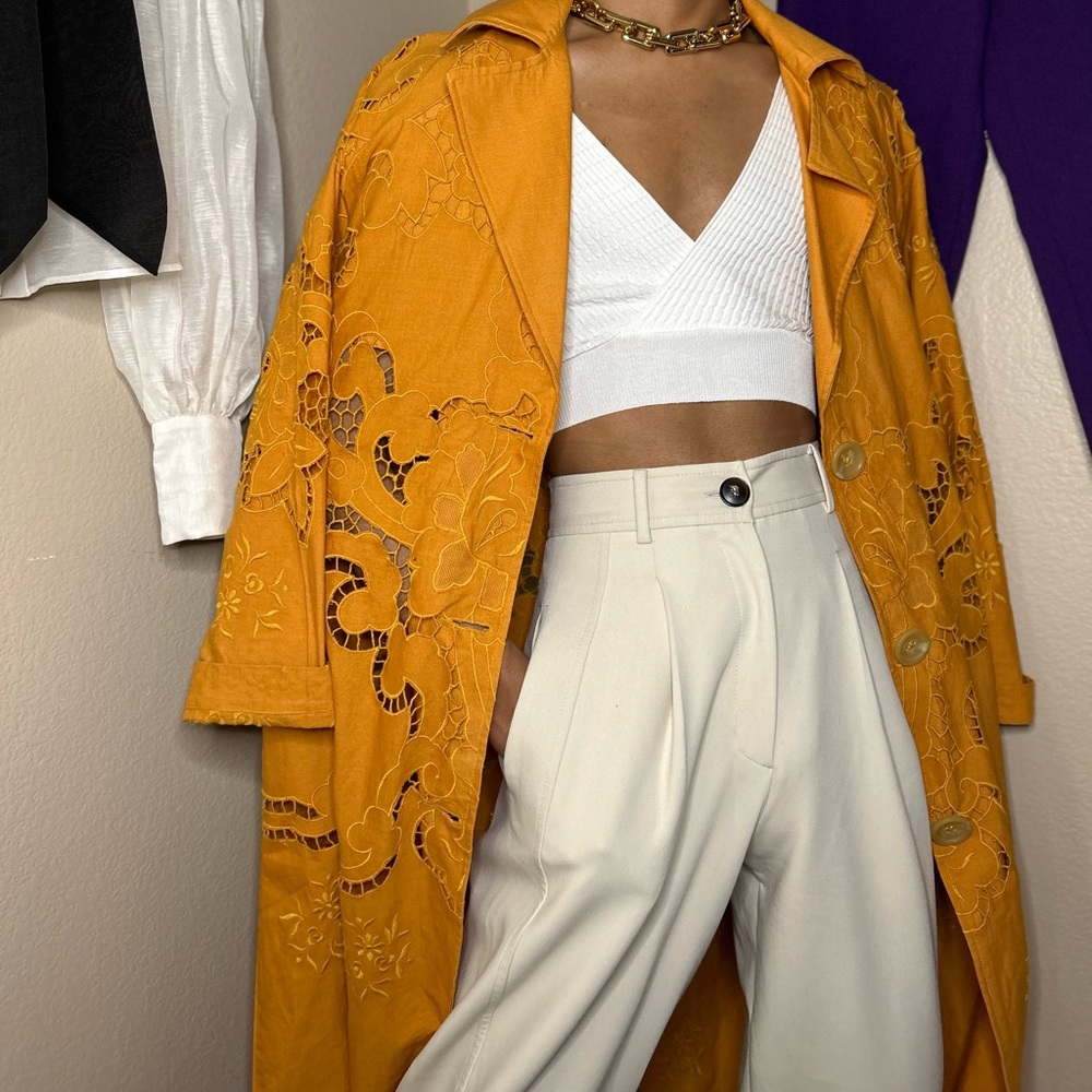 Free People Cut Out Duster